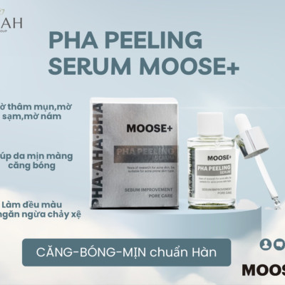 Tinh chất serum peel da moose+ 30ml Hàn Quốc, tái tạo da, phục hồi da