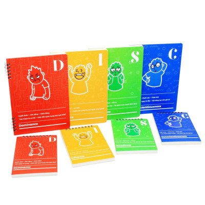 Sổ Lò Xo Note DISC? A5 - Kẻ Ngang - 160 Trang 80gsm - The Sun - D