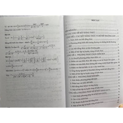 Sách - Các chủ đề bất đẳng thức ôn thi vào lớp 10