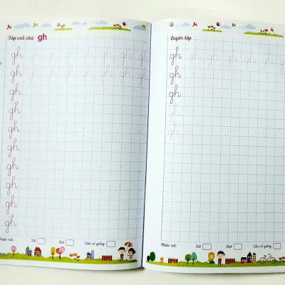 Bộ 3 vở Luyện viết - Hành trang cho bé tự tin vào lớp 1