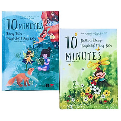 Sách truyện kể hàng đêm 10 minute fairy tales và bedtime story - Song ngữ anh việt