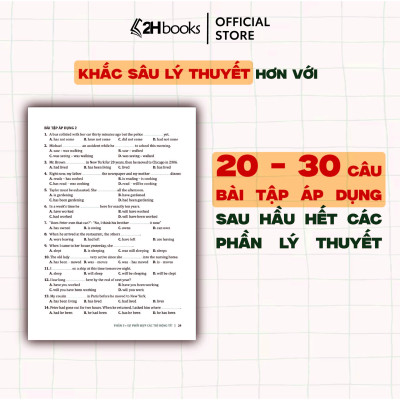 Sách Cẩm Nang Cấu Trúc Tiếng Anh tác giả cô Trang Anh, tổng ôn cấu trúc Tiếng Anh, 2H Books