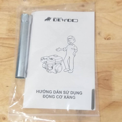 MÁY NỔ (ĐẦU NỔ)- ĐỘNG CƠ NỔ CHẠY XĂNG 6.5HP CHÍNH HÃNG DEWOO DW-6.5HP