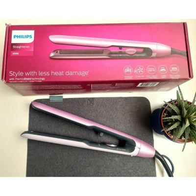 Máy ép tóc, máy duỗi tóc Philips BHS530, tạo kiểu dễ dàng | Hàng Chính Hãng