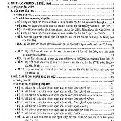 Hướng Dẫn Nói Và Viết Văn Biểu Cảm - Tự Sự - Thuyết Minh Lớp 7 (Biên Soạn Theo Chương Trình GDPT Mới)  - HA
