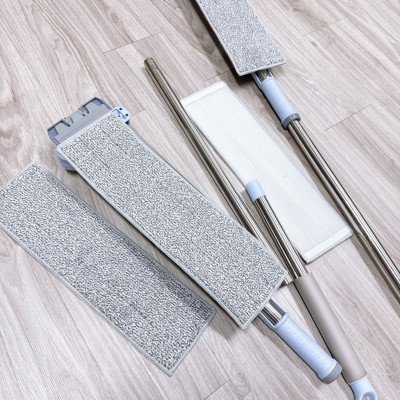 Cây Lau Nhà Vắt Phẳng Xanh 42cm