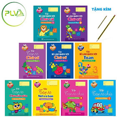 Bộ cẩm nang hành trang chuyển cấp - Bé Tự Tin Mai Em Vào Lớp 1 - Dành Cho Trẻ 5 Đến 6 Tuổi (Tặng kèm bút chì xinh xắn bất kì)