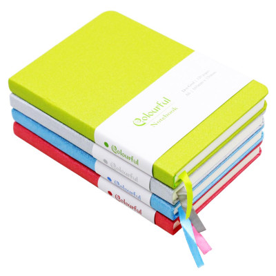 Sổ Colourful Notebook A6 - Dòng Kẻ Chấm - 120 Trang 100gsm - The Sun - Màu Hồng