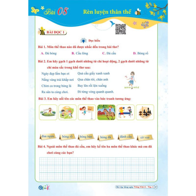 Sách - Combo Bài Tập Hằng Ngày Toán và Tiếng Việt 3 - Tập 1 - Cánh Diều (2 cuốn)