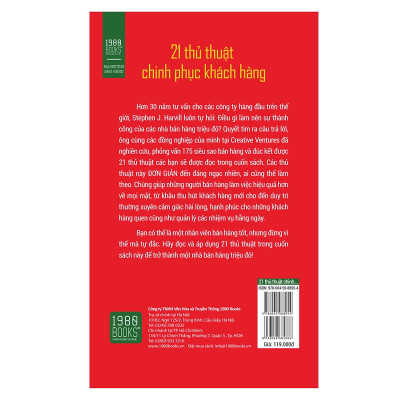 21 Thủ Thuật Chinh Phục Khách Hàng - Bản Quyền