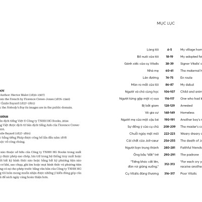 Không Gia Đình - Nobody’s Boy - Song Ngữ Anh-Việt - Tập 1