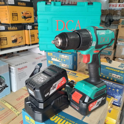 MÁY KHOAN BÚA KHÔNG CHỔI THAN DÙNG PIN 20V/2.0AHX2 DCA ADJZ05-13AM - HÀNG CHÍNH HÃNG