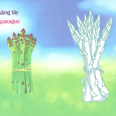 Bé Làm Quen Môi Trường - Rau Củ