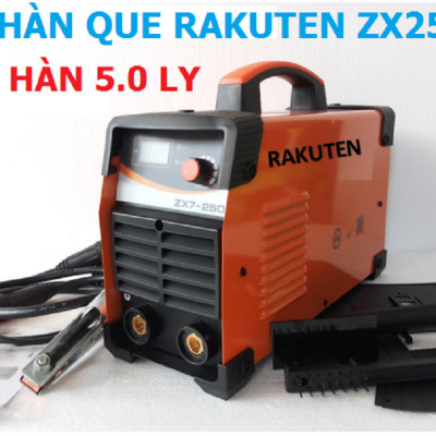 Máy hàn điện tử cao cấp RAKUTEN ZX-250A - Hàn que 5.0 Ly