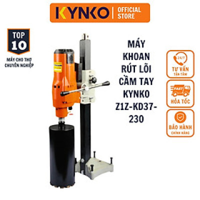 Máy khoan rút lõi cầm tay chính hãng Kynko Z1Z- KD37 -230 # 6371 siêu khỏe