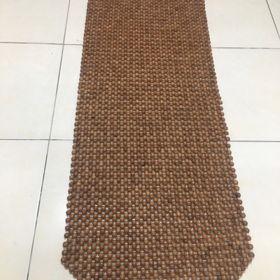 Băng Đệm Lót Ghế Sau Ô Tô Hạt Gỗ Hương Mộc 12ly ( hình thật ) 