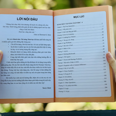 Sách Đánh Thức Tài Năng Toán Học 1, 2, 3, 4 ( Combo 4 Cuốn ) - Tổng hợp kiến thức toán học lớp 1 đến lớp 5, Hiệu sách Genbooks, bìa mềm