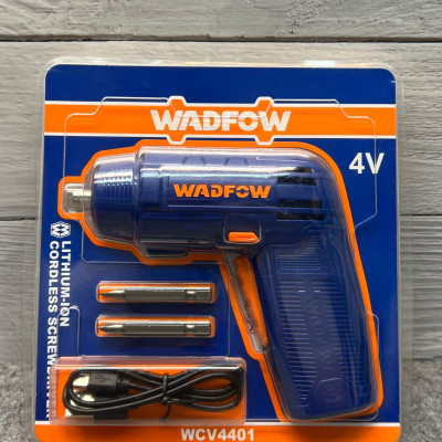 MÁY SIẾT VÍT DÙNG PIN 4V WCV4401 WADFOW - HÀNG CHÍNH HÃNG