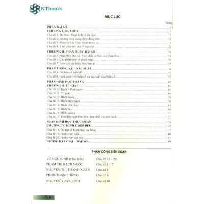 Combo 2 cuốn Sách Bồi dưỡng Toán 8 Tập 1 + Tập 2 - Kết nối tri thức với cuộc sống