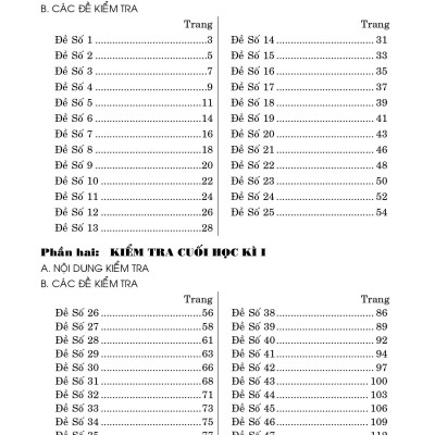 100 Đề Kiểm Tra Toán 2