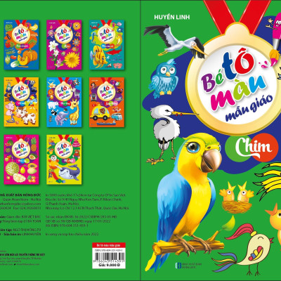 Bé Tô Màu Mẫu Giáo - Chim