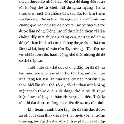 Gieo Thói Quen Nhỏ, Gặt Thành Công Lớn