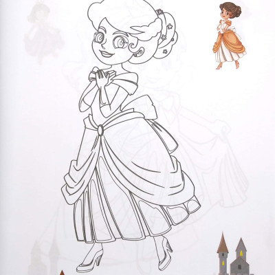 Bé Tập Tô Màu Công Chúa (Tập 2)