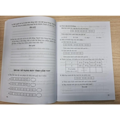 Sách - Vở Bài Tập Nâng Cao Toán Lớp 5 - Tập 2 - Bám Sát SGK Chân Trời Sáng Tạo - Hồng Ân