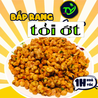 Bắp rang tỏi ớt