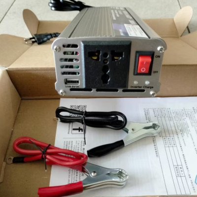 BỘ KÍCH ĐIỆN TỪ 12V LÊN 220V CÔNG XUẤT 1000W KIÊM SẠC BÌNH ẮC QUY