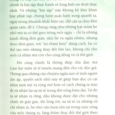 Chicken Soup For The Soul  - Gieo Hạt Mầm Tử Tế