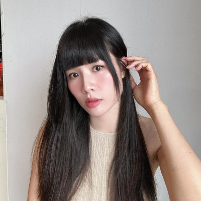 Mái 2 ria dày tóc thậ.t nữ (không có tóc phía sau) - Tóc Đẹp Vân Anh