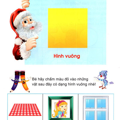 Làm Quen Môn Toán Bé Học Tập 5: Hình Dạng