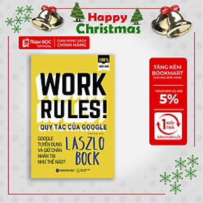 Trạm Đọc Official | Sách - Quy tắc làm việc của Google