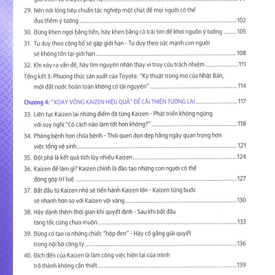 Nghệ Thuật Kaizen Tuyệt Vời Của Toyota (Tái Bản 2022) (PNu)