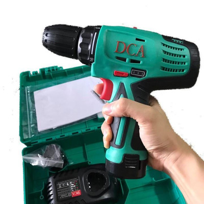 MÁY KHOAN DÙNG PIN 12V/2AH*2 DCA ADJZ10-10BK - HÀNG CHÍNH HÃNG