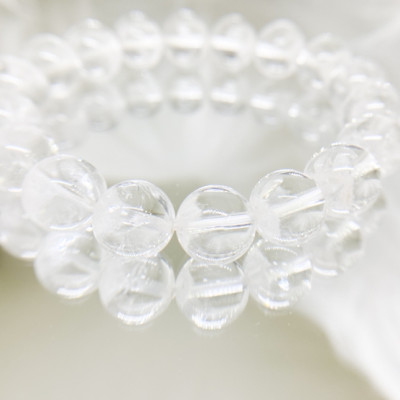 Lắc Đá Thach Anh Ưu Linh Trắng