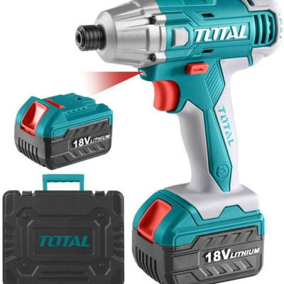 MÁY VẶN SIẾT VÍT DÙNG PIN LION 18V TOTAL (KÈM THEO 02 PIN 18V) TIDLI228181 - HÀNG CHÍNH HÃNG