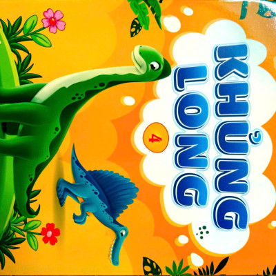 Combo Tô Màu Khủng Long - Bộ 6 Cuốn