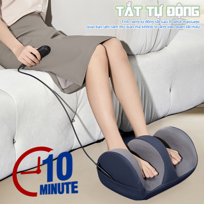 Máy massage bàn chân và bắp chân cải tiến mới Nikio NK-183 - Sử dụng pin sạc