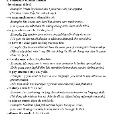 Bài Giảng & Lời Giải Chi Tiết Môn Tiếng Anh Lớp 9 (I - Learn Smarit World - Theo Chương Trình GDPT Mới)