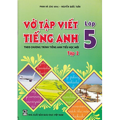 Sách - Vở tập viết tiếng anh lớp 5 - tập 2