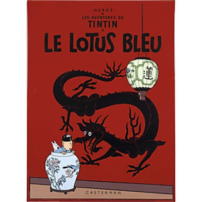 Truyện tranh tiếng Pháp: Tintin Tập 5 - Le lotus bleu
