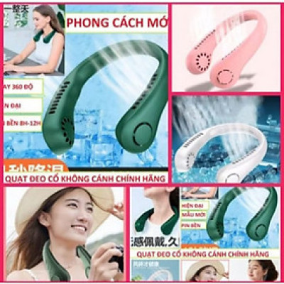 QUẠT GIÓ LÀM MÁT ĐEO CỔ THẾ HỆ MỚI SIÊU MÁT LẠNH CHO MỌI NGƯỜI