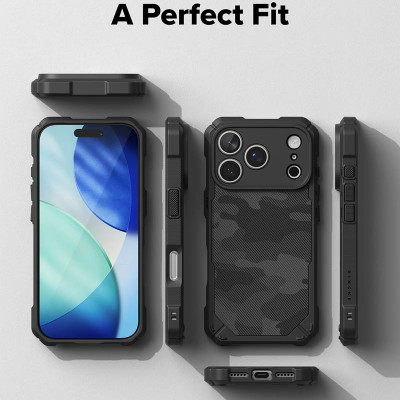 Ốp lưng cho iPhone 17 Pro Max RINGKE Rugged Gear - Hàng Chính Hãng