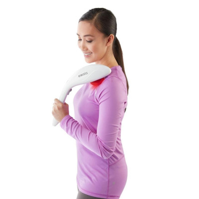 Máy massage toàn thân cầm tay pin sạc kèm nhiệt Homedics HHP-405 Hàng Chính Hãng