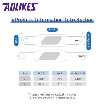 Băng quấn cổ tay AOLIKES A-7935 Thiết kế mới, bảo vệ tối ưu cho cổ tay