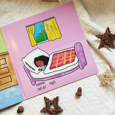 Sách lật mở khám phá - Từ chỉ hành động 