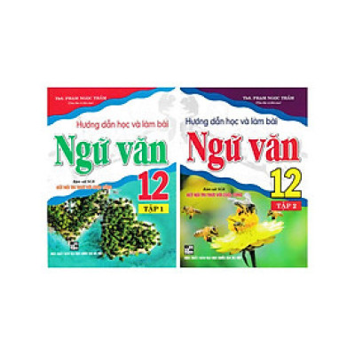 Combo Hướng Dẫn Học Và Làm Bài Ngữ Văn 12 - Tập 1 + 2 (Bám Sát SGK Kết Nối Tri Thức Với Cuộc Sống) (Bộ 2 Cuốn) (HA-MK)