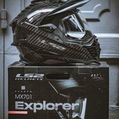Mũ Cào Cào LS2 MX701 Explorer Carbon
